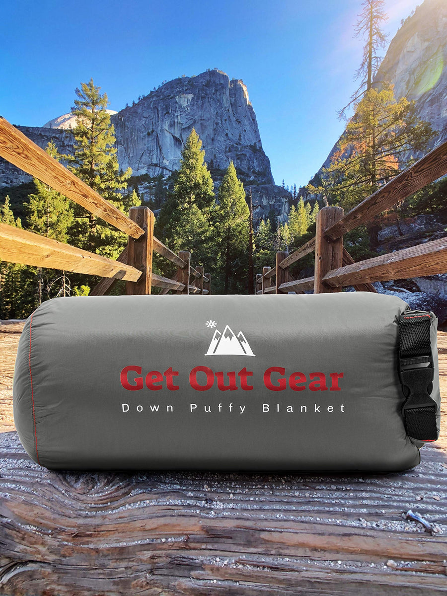 650 Fill Power Down | Water-Resistant | Packable Down Camping