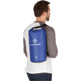 Waterproof Dry Compression Sack with Waterproof Phone Case- Blue 10L