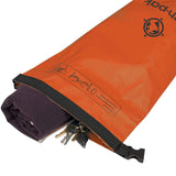 Waterproof Dry Compression Sack with Waterproof Phone Case- Orange 10L