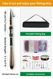 Fishing Rod Kit - 7ft Fishing Rod