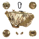 Fishing Tackle Sling Bag - Tan Camouflage